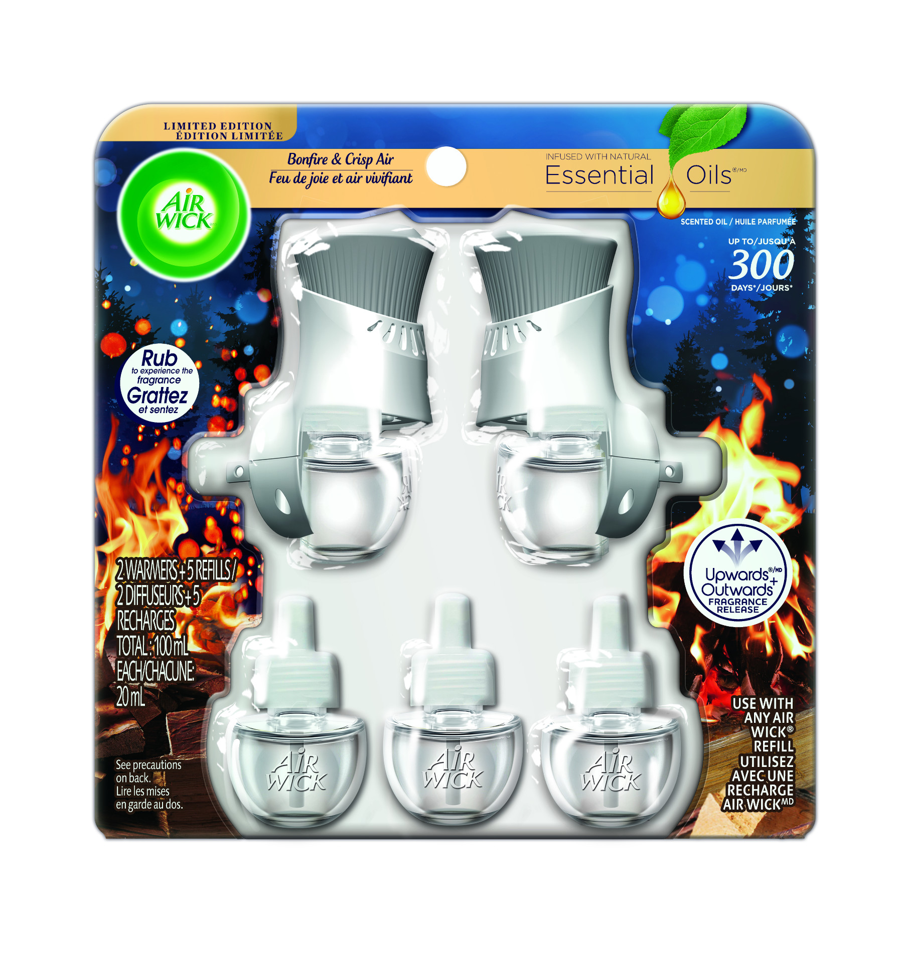 Air Wick® Scented Oil - Bonfire & Crisp Fall Air (Canada)